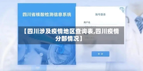 【四川涉及疫情地区查询表,四川疫情分部情况】